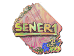 Klistermærke (SENER1 holo Rio 2022)