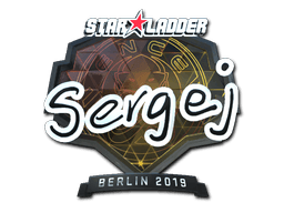 Klistermærke (sergej folie Berlin 2019)