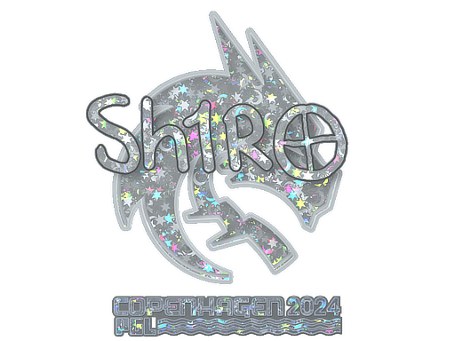 Klistermærke (sh1ro glitter Copenhagen 2024)