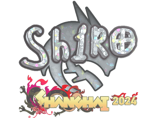 Klistermærke (sh1ro glitter Shanghai 2024)