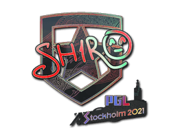 Klistermærke (sh1ro holo Stockholm 2021)