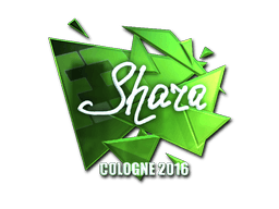 Klistermærke (Shara folie Cologne 2016)