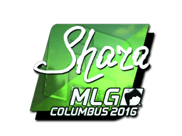 Klistermærke (Shara folie MLG Columbus 2016)