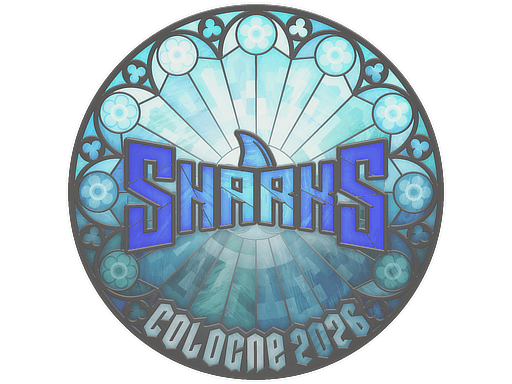Klistermærke (Sharks Esports Cologne 2026)