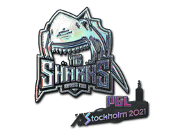 Klistermærke (Sharks Esports holo Stockholm 2021)