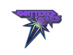 Klistermærke (Shattered Web)