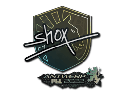 Samolepka (shox PGL Antwerp 2022)