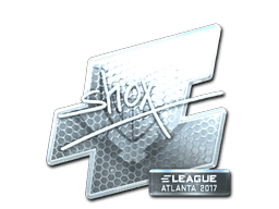 Klistermærke (shox folie Atlanta 2017)