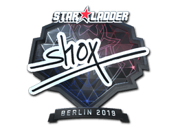 Klistermærke (shox folie Berlin 2019)