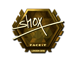 Samolepka (shox zlatá London 2018)