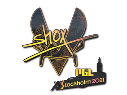 Klistermærke (shox holo Stockholm 2021)
