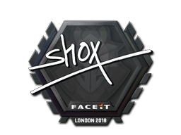 Samolepka (shox London 2018)