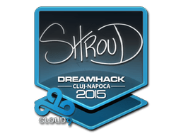 Samolepka (shroud Kluž 2015)