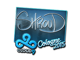 Klistermærke (shroud folie Cologne 2015)
