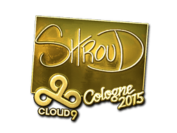 Samolepka (shroud zlatá Kolín nad Rýnem 2015)