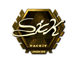 Samolepka (SicK zlatá London 2018)