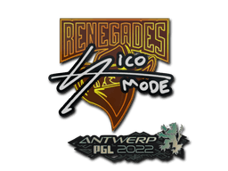 Samolepka (sico PGL Antwerp 2022)