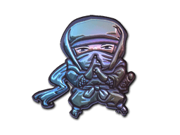 Klistermærke (Silent Ninja folie)