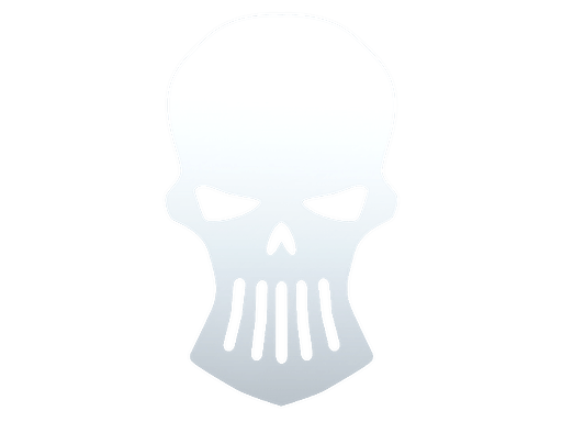 Samolepka (Silver Skulls)