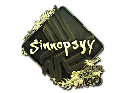 Samolepka (sinnopsyy zlatá IEM Rio 2022)