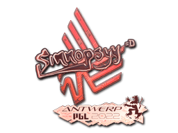 Klistermærke (sinnopsyy holo Antwerp 2022)