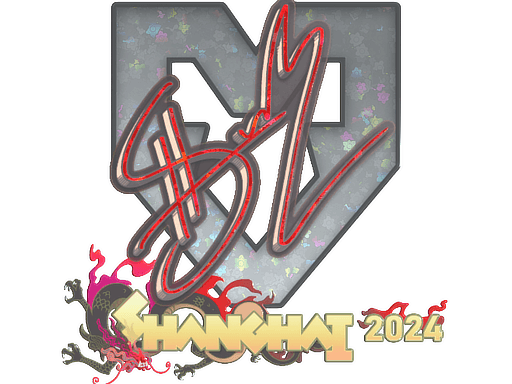 Klistermærke (siuhy glitter Shanghai 2024)