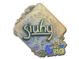 Klistermærke (siuhy holo Rio 2022)
