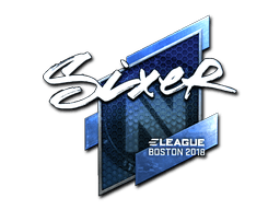 Samolepka (SIXER speciální Boston 2018)