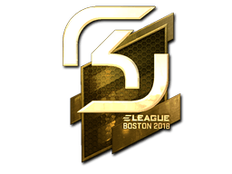 Samolepka (SK Gaming zlatá Boston 2018)