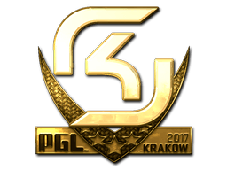 Samolepka (SK Gaming zlatá Krakow 2017)