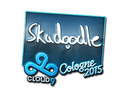 Klistermærke (Skadoodle folie Cologne 2015)