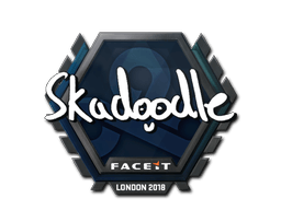 Samolepka (Skadoodle London 2018)