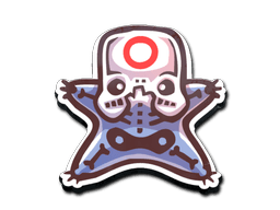 Klistermærke (Skull Troop)