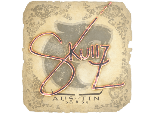 สติกเกอร์ (skullz Austin 2025)