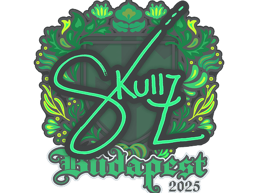 สติกเกอร์ (skullz Budapest 2025)
