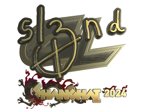 Samolepka (sl3nd zlatá Perfect World Shanghai 2024)