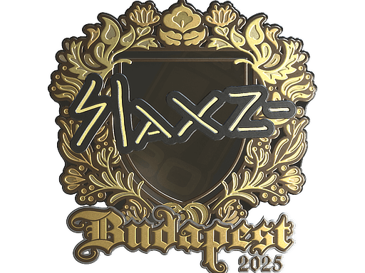 Samolepka (slaxz- zlatá StarLadder Budapest 2025)