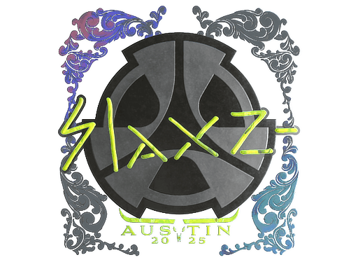 Klistermærke (slaxz- holo Austin 2025)