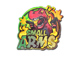 Klistermærke (Small Arms holo)