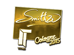 Aufkleber (SmithZz Gold Köln 2015)