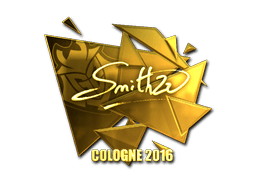 Aufkleber (SmithZz Gold Köln 2016)