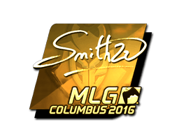 Aufkleber (SmithZz Gold MLG Columbus 2016)