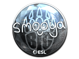 Klistermærke (smooya folie Katowice 2019)