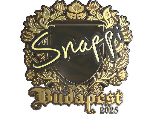 Samolepka (Snappi zlatá StarLadder Budapest 2025)