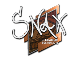 สติกเกอร์ (Snax Boston 2018)