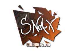Samolepka (Snax ESL Cologne 2016)