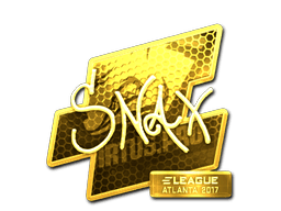 Samolepka (Snax zlatá Atlanta 2017)