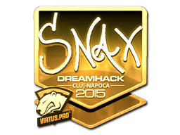 Samolepka (Snax zlatá Kluž 2015)