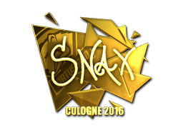 Samolepka (Snax zlatá ESL Cologne 2016)