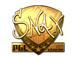 Samolepka (Snax zlatá Krakow 2017)
